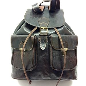 Backpack -Genuine Leather -Large